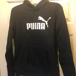 Puma Black Hooded Sweatshirt - NWT